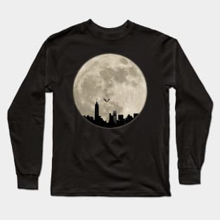 New York Moon Long Sleeve T-Shirt